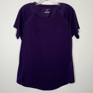 Tek Gear DryTek Purple Short Sleeve Top